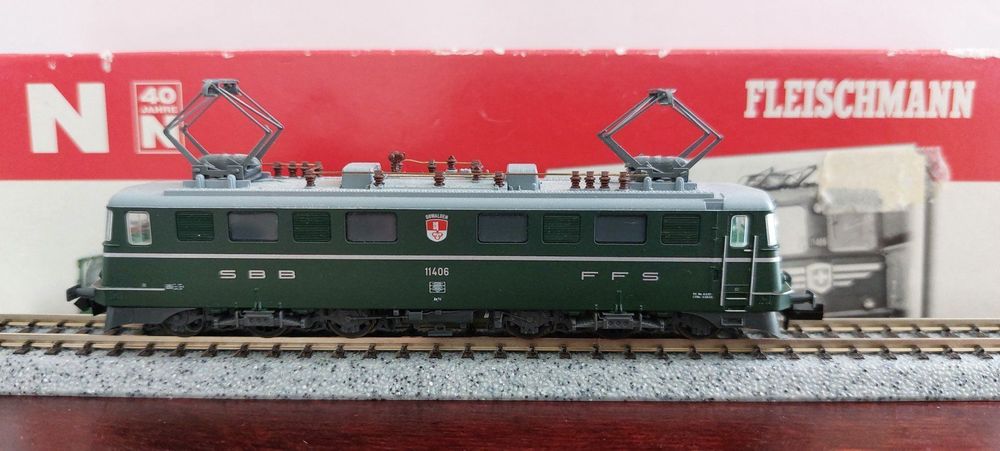 難）Fleischmann 737287 SBB Ae6/6 電気機関車 スイス 鉄道模型