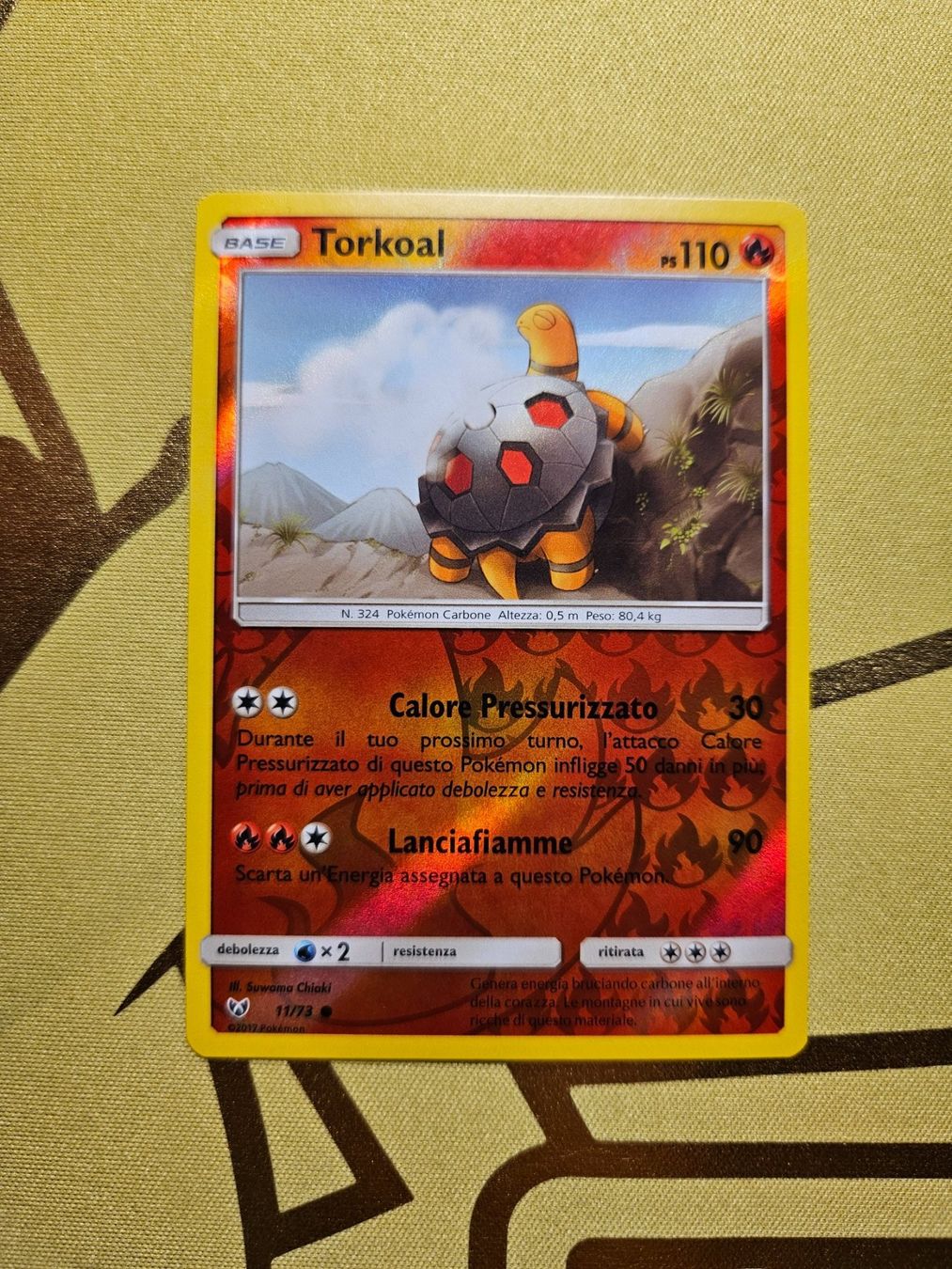 Pokémon Carte collezionabili: Shining Legends - Torkoal – Usato da Bellinzona venduto da Pokemarco