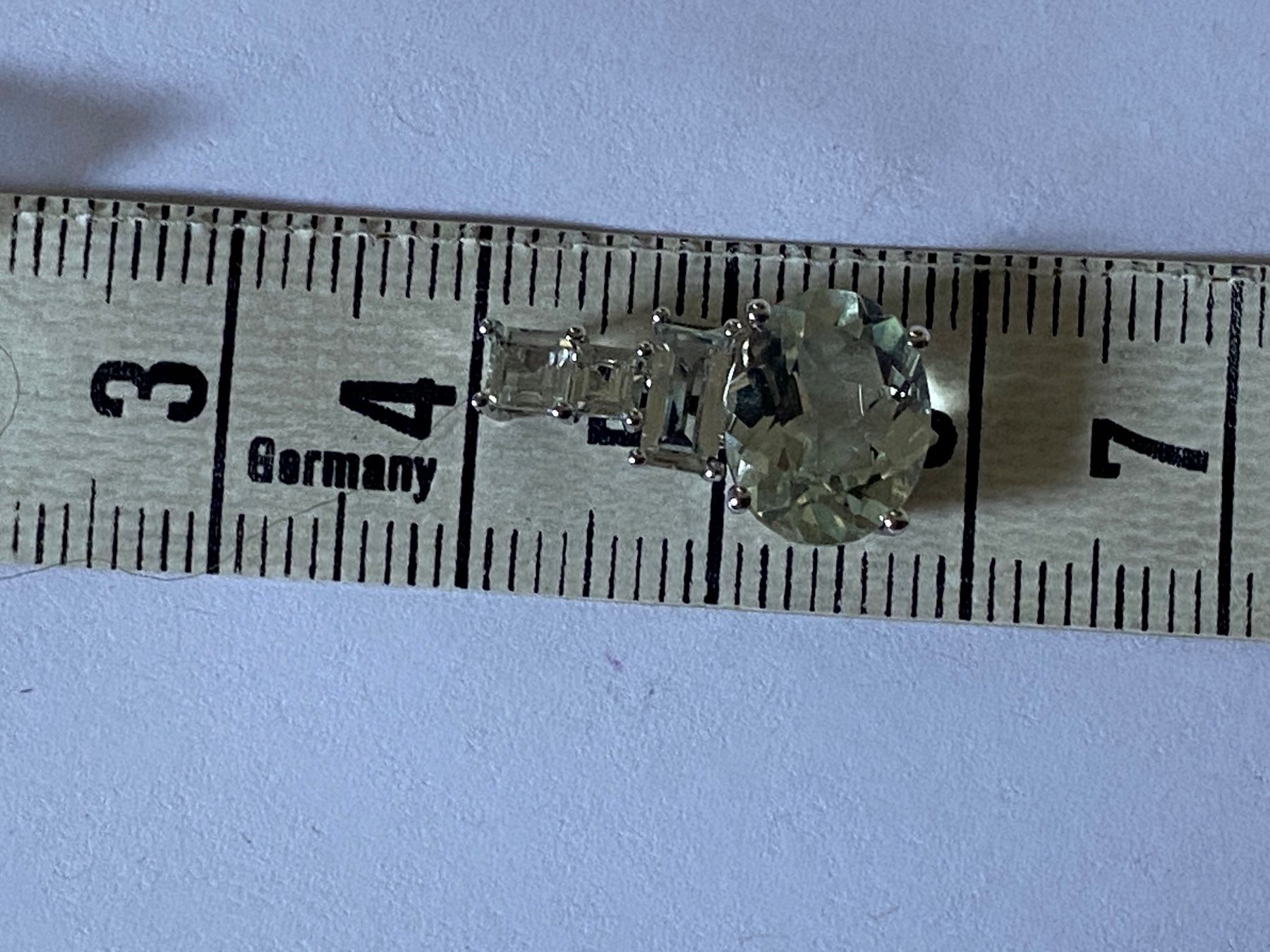 Ciondoli: Gold Anhänger amethyst hell grün – Nuovo (secondo la descrizione) da Liestal venduto da marieugenia 5