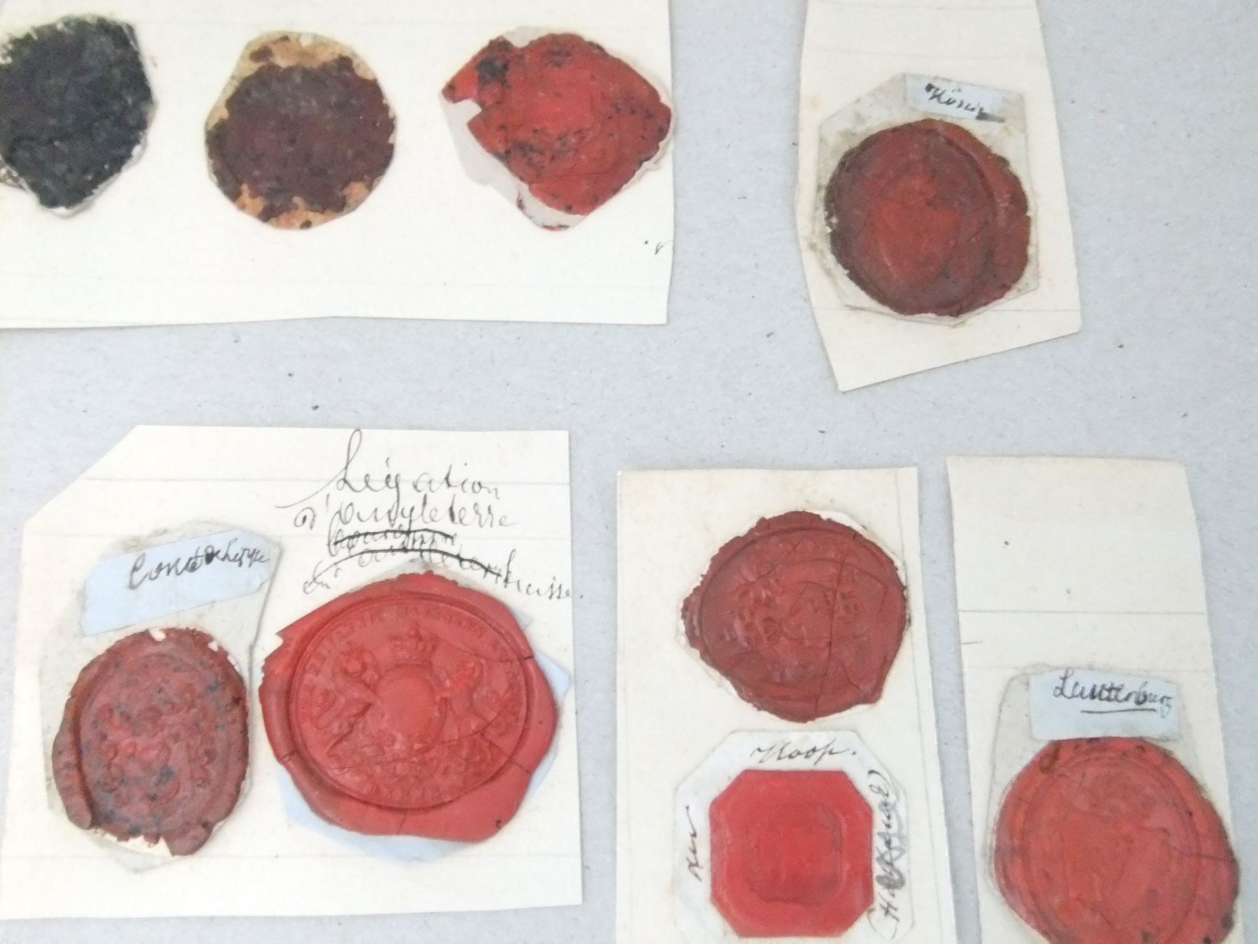 Stempel: Lot antiker Wachssiegel – Gebraucht aus Esslingen von eintagammeer 3