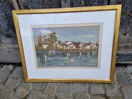 Original  Rapperswil von A.Blöchlinger 1917 TOP