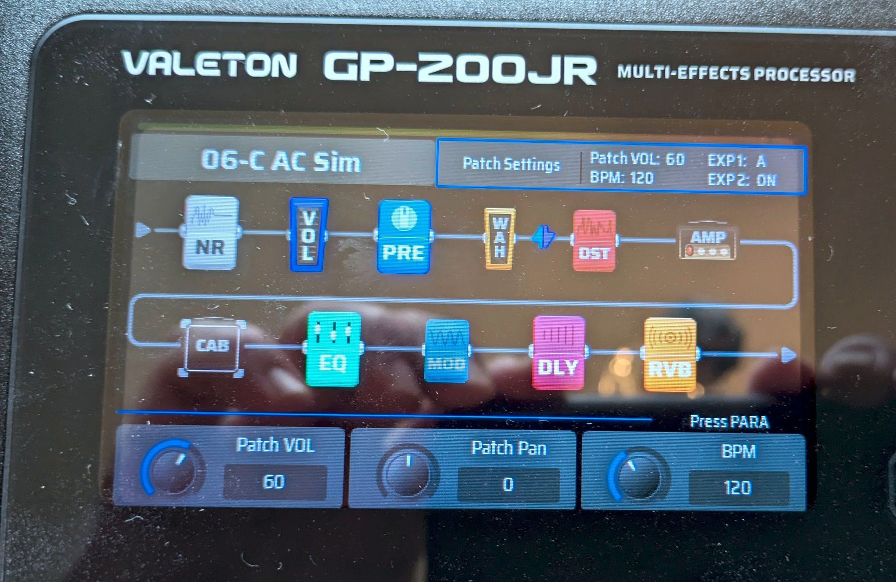 Instruments de musique: Valeton GP200jr E-Gitarren Multieffekt – Neuf (Voir description) à Zürich par ubigg 3