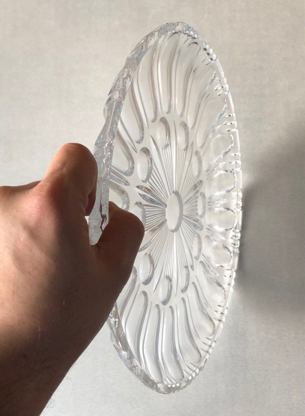 Servierplatten: Glas-Schale (Durchmesser: 30 cm) – Gebraucht aus Buchs SG von Handyman77 1