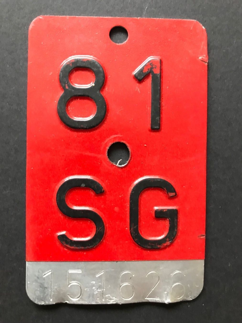 Insegne: SG 81 – Usato da Feldmeilen venduto da Allerlei3112
