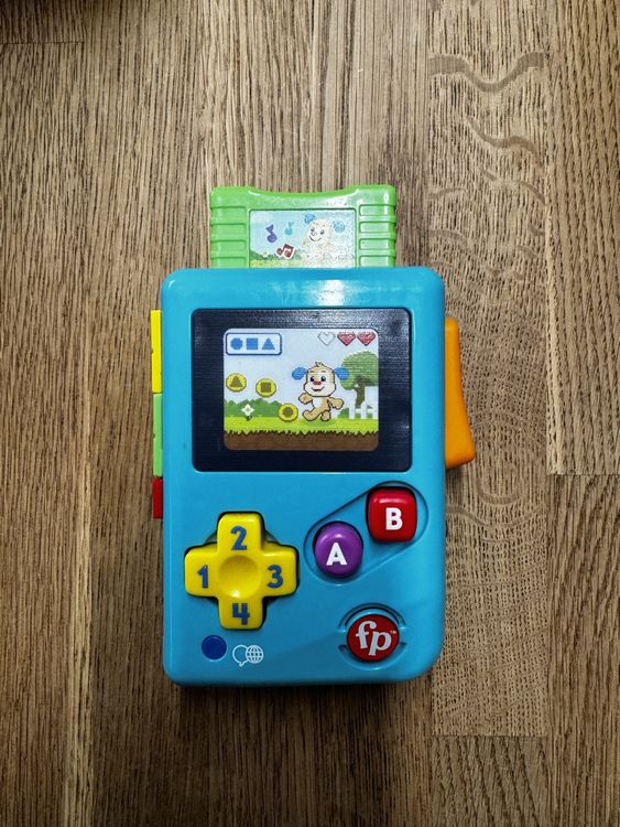 Fisher-Price HBC86 - Lernspaß Lil' Gamer, musikalisches Lern- und Aktivitätsspielzeug, deutsche Sprachversion, für Babys und Kleinkinder von 6 bis 36 Monaten