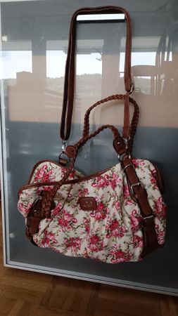 Tasche mit Rosenmuster, Herbst Style