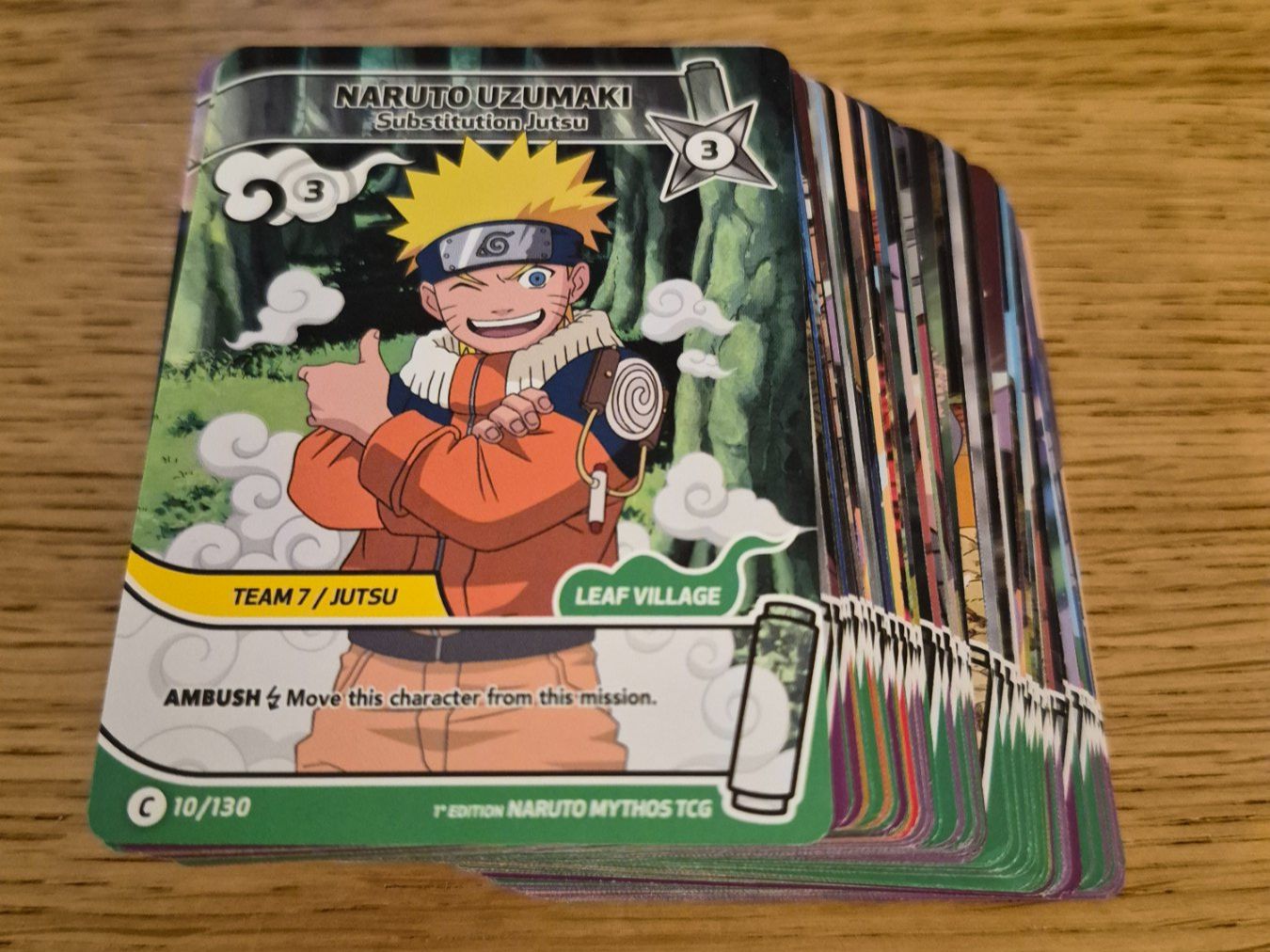 Carte collezionabili: Naruto Mythos Fullart Common / Uncommen Lot ENG – Usato da Hermetschwil-Staffeln venduto da Hakicards