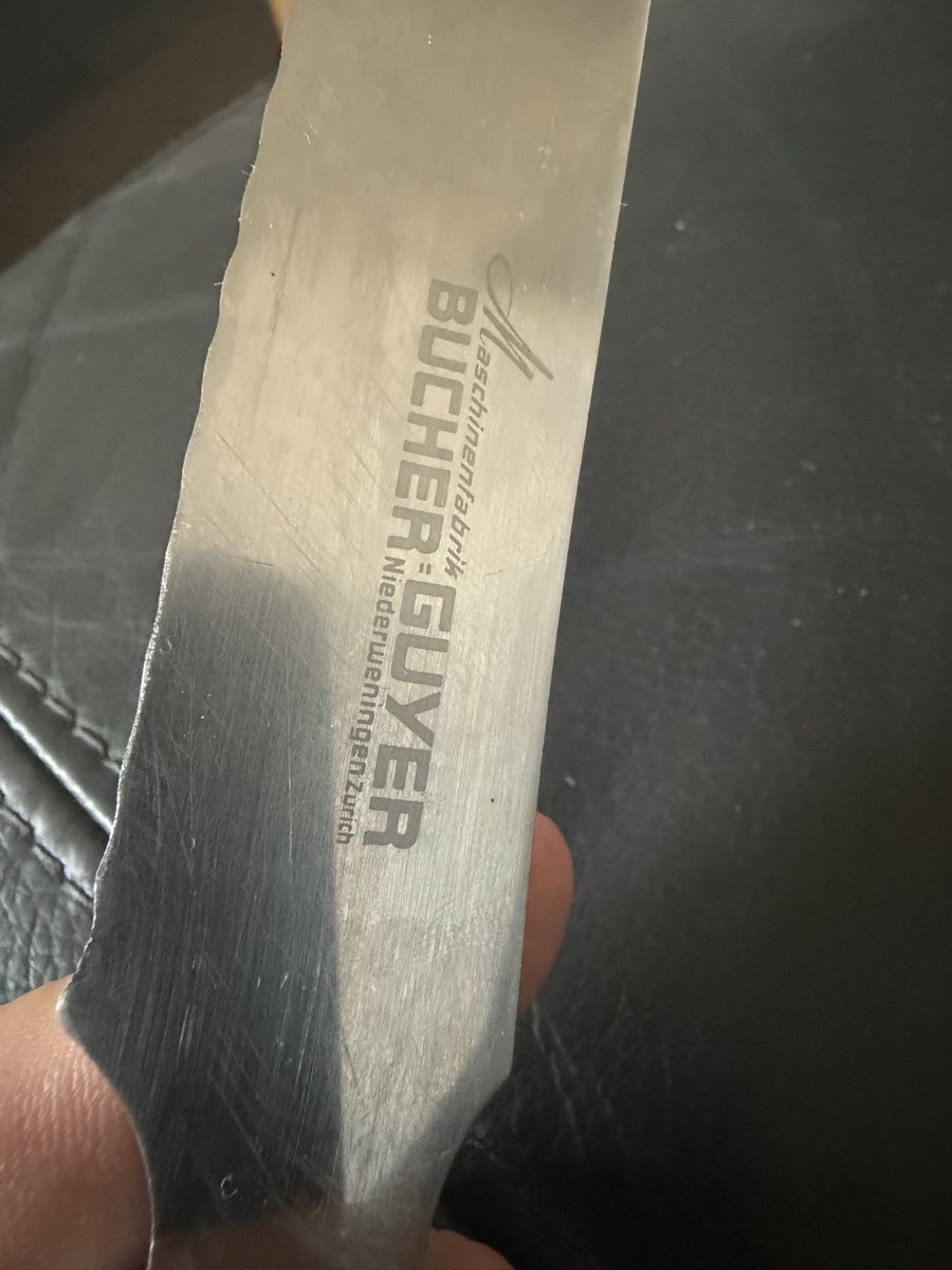 Küchenmesser: Brotmesser "Mehranbau dient der Heimat" Bucher-Guyer – Gebraucht aus Baden von noli.r 3