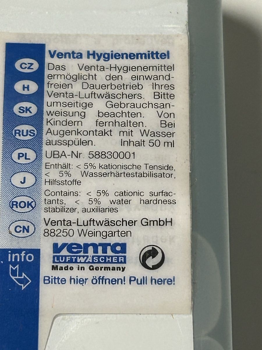 Venta Purificatori d'aria: Venta-Reiniger – Nuovo e nell'imballaggio originale da Frauenfeld venduto da berk39 3