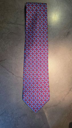 Cravate Yves Saint Laurent vintage–100 % soie–Made in Italy