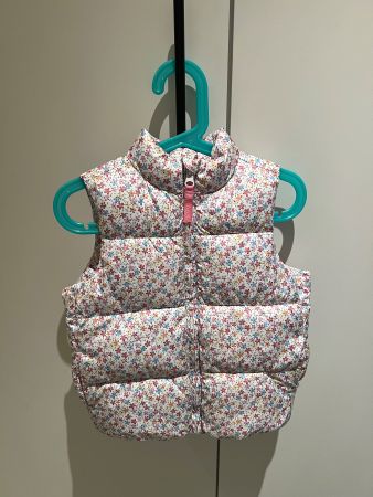 Gilet Mädchen von Manor – Blumenmuster – Gr. 98 / 3Y