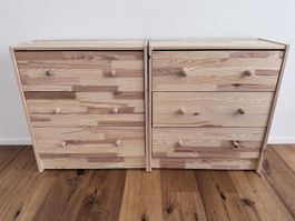 2 Massivholz Kommoden 