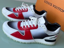 LOUIS VUITTON Run Away Tricolor Leder Low Top Sneakers 44