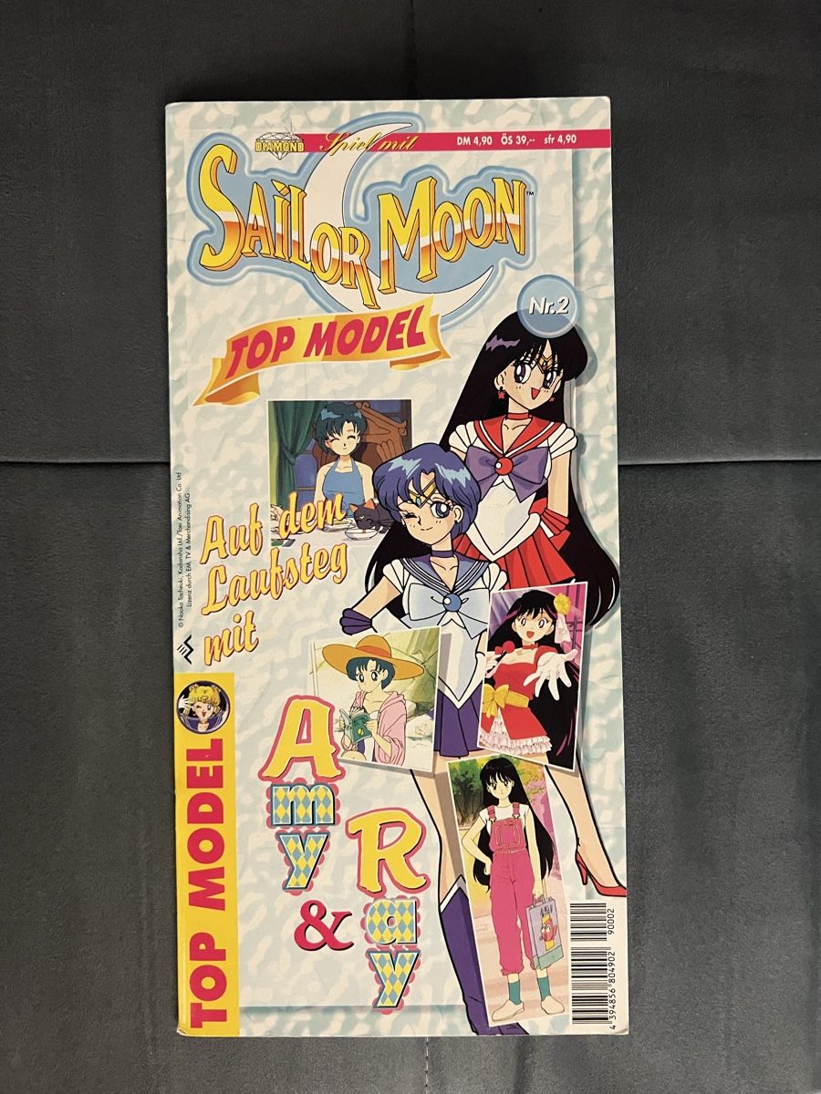 Fumetti: Sailor Moon Top Model Nr. 2 Amy & Ray – Usato da Zürich venduto da rigani