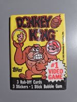 Donkey Kong Topps 1982, ungeöffnet, sehr selten! Retro