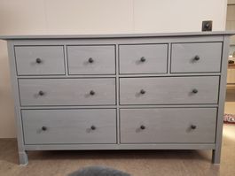 Kommode IKEA Gullaberg graublau 8 Schubladen B159 x H95 xT50