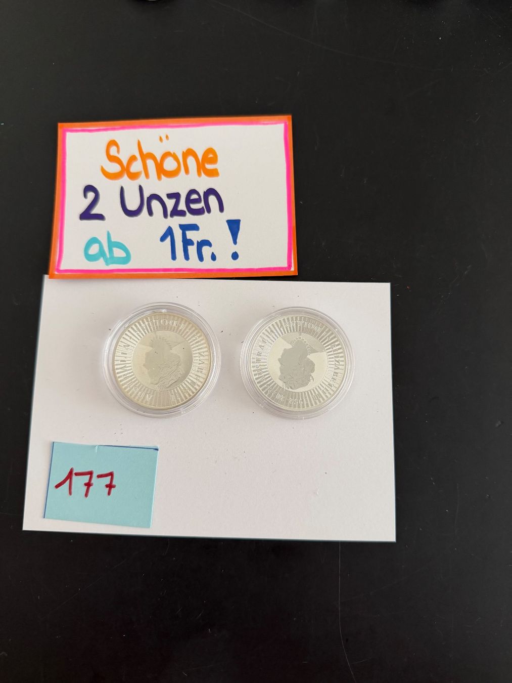 Tutti le monete: Schöne 2 Unzen – Usato da Engi venduto da kasi09 1