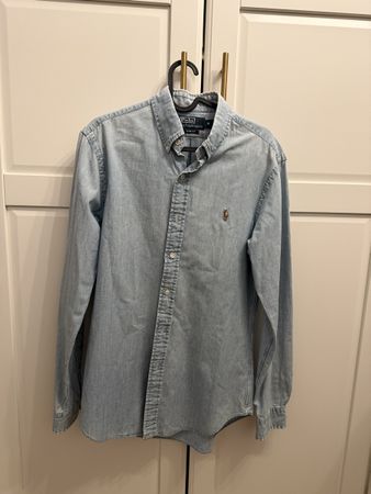 Polo Ralph Lauren Slim Fit Hemd in Hellblau gr. M
