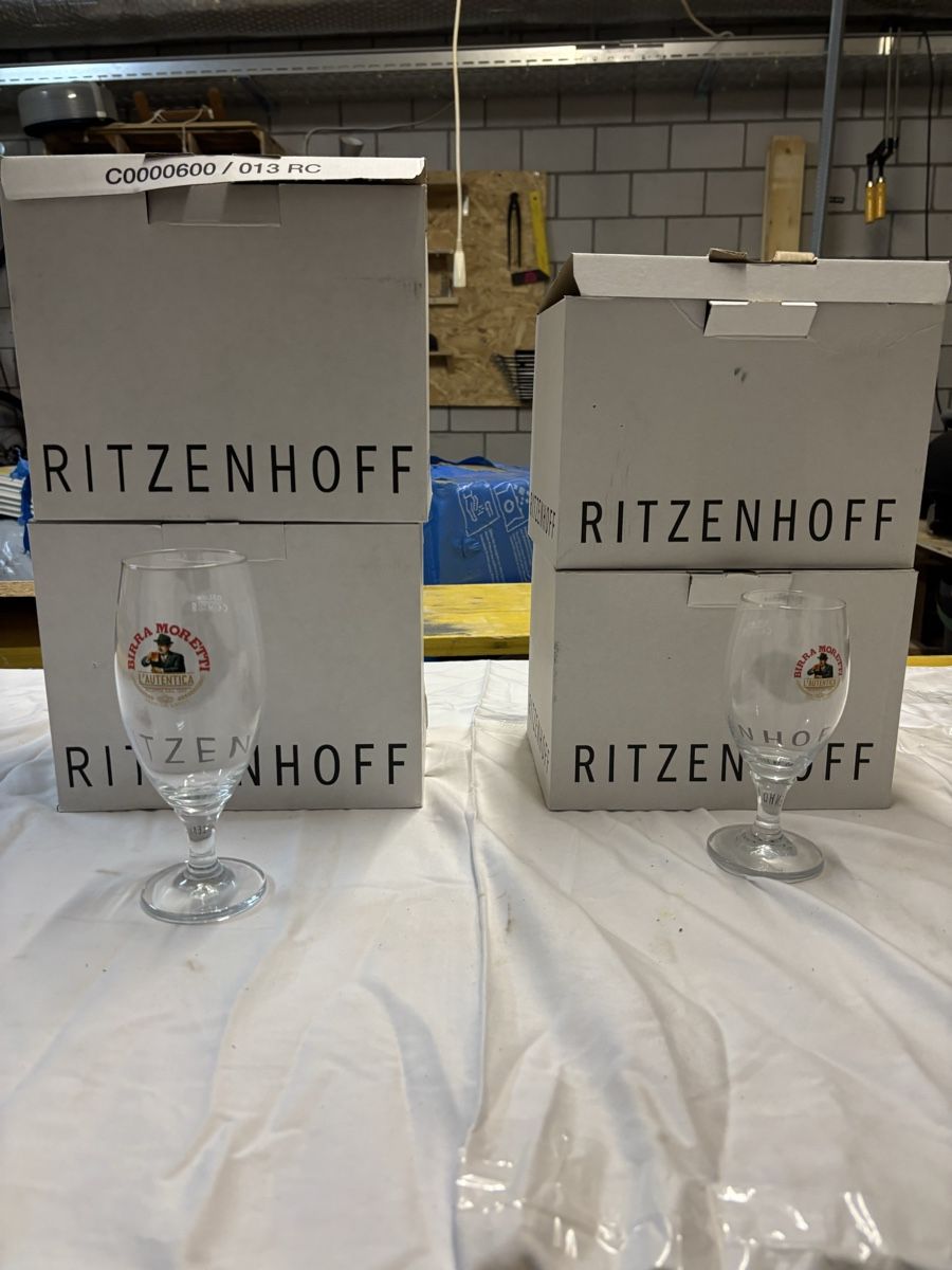 Bicchieri: Moretti Biergläser – Usato da Zürich venduto da memories204