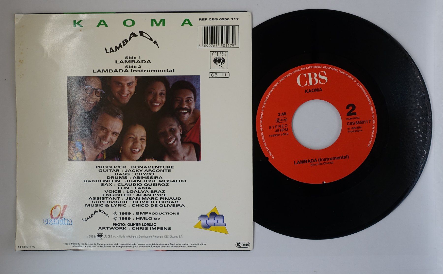 Dischi in vinile: Kaoma – Lambada – Usato da Sessa venduto da discoverymedia 1