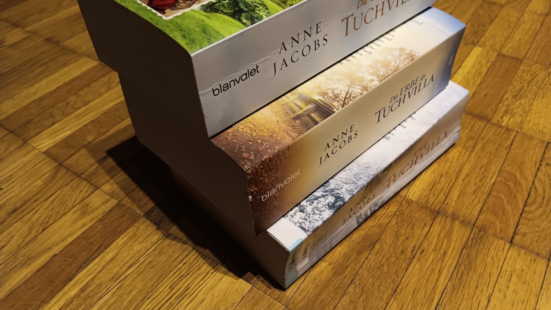 Libri: Anne Jacobs "Die Tuchvilla" Band 1-3 – Usato da Dietikon venduto da Rabia 2