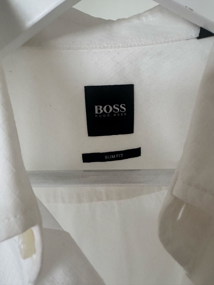 Hugo Boss Hemden: Hugo Boss Hemd, Slim Fit, Gr. S, Weiss, – Gebraucht aus Zug von zla_t2vr 2