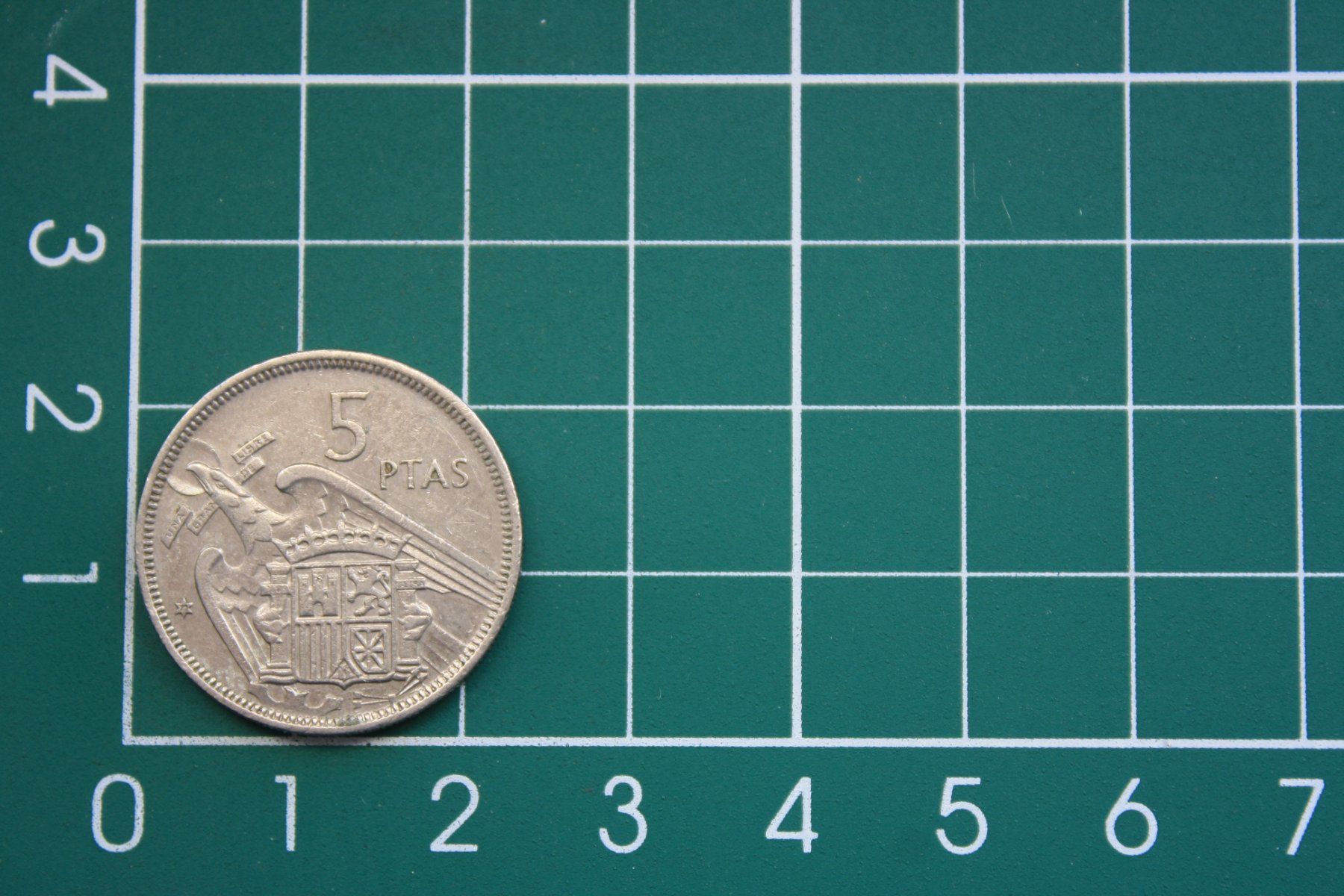 Alle Münzen: währung espana 5 pesetas 1957 – Gebraucht aus Laupen BE von Gufi57 1