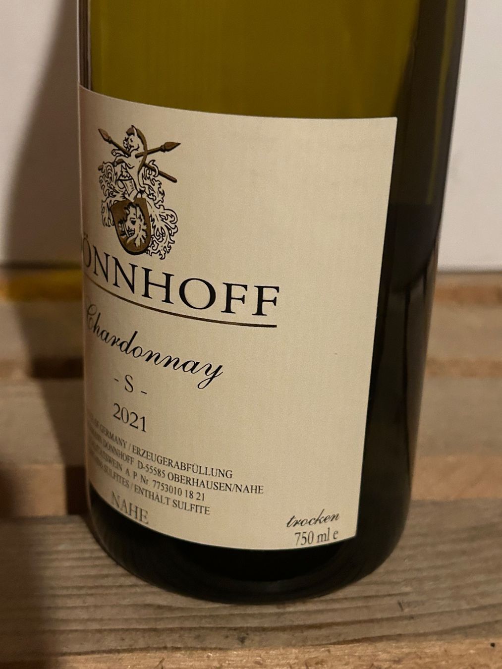 Wein: DÖNNHOFF Chardonnay -S- 2021 Nahe – Neu (gemäss Beschreibung) aus Roche VD von avediscipule 4