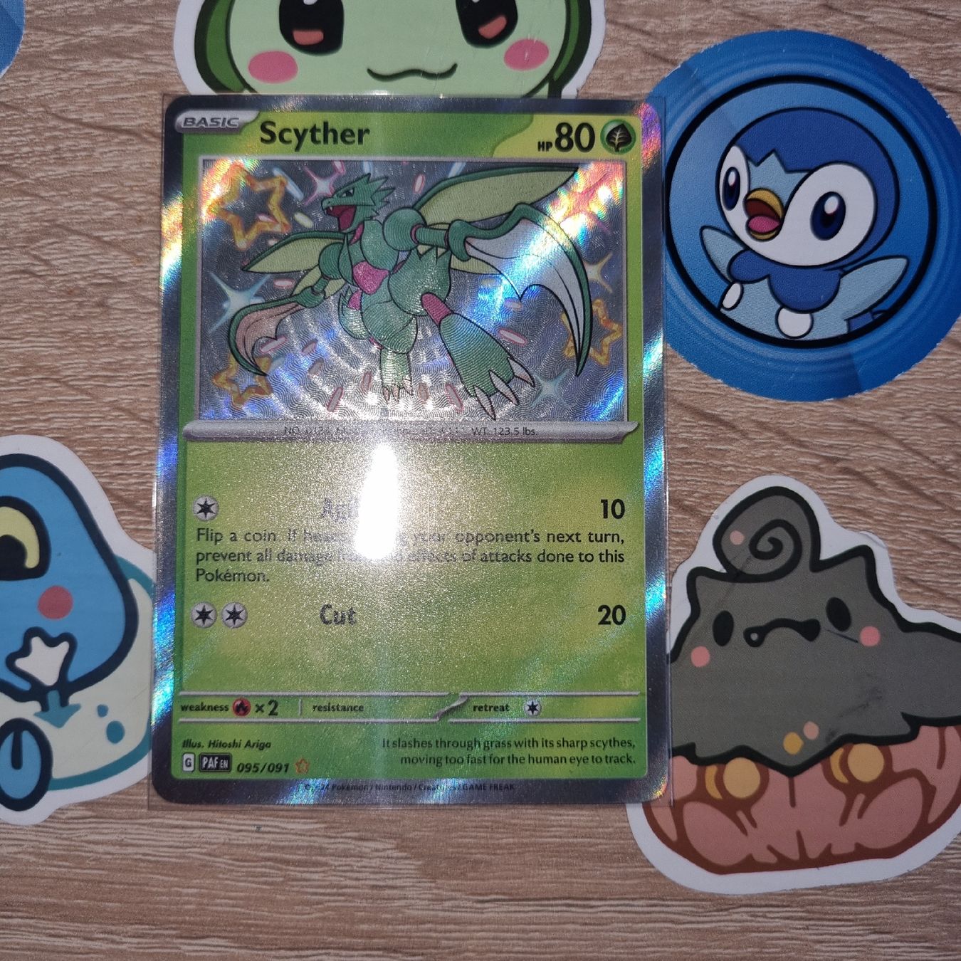 Pokémon Carte collezionabili: Scyther PAF – Usato da St-Maurice venduto da Woopersonal 1