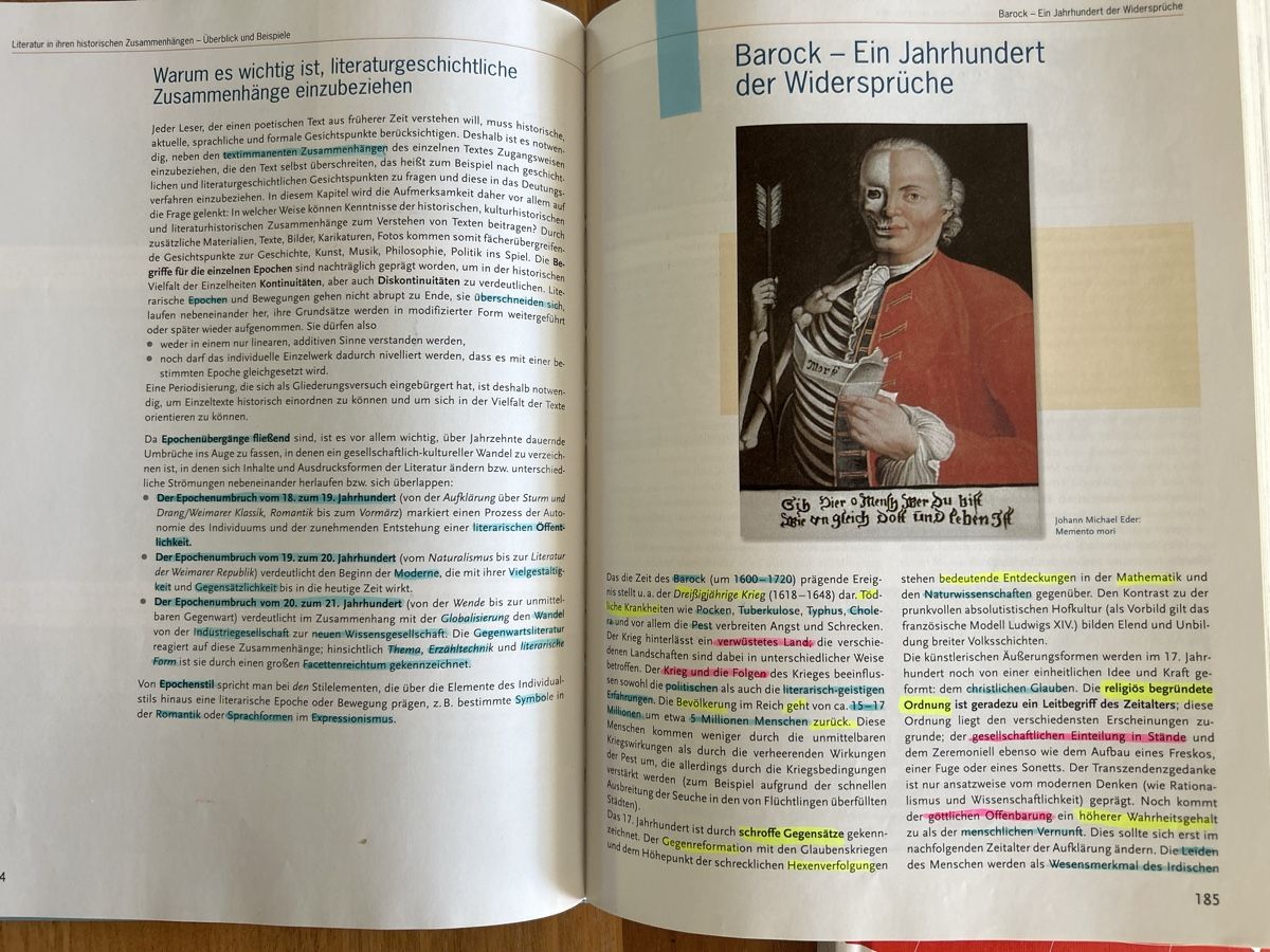 Livres: Deutsch in der Oberstufe Schulbuch – D'occasion à St. Urban par uschi73 2