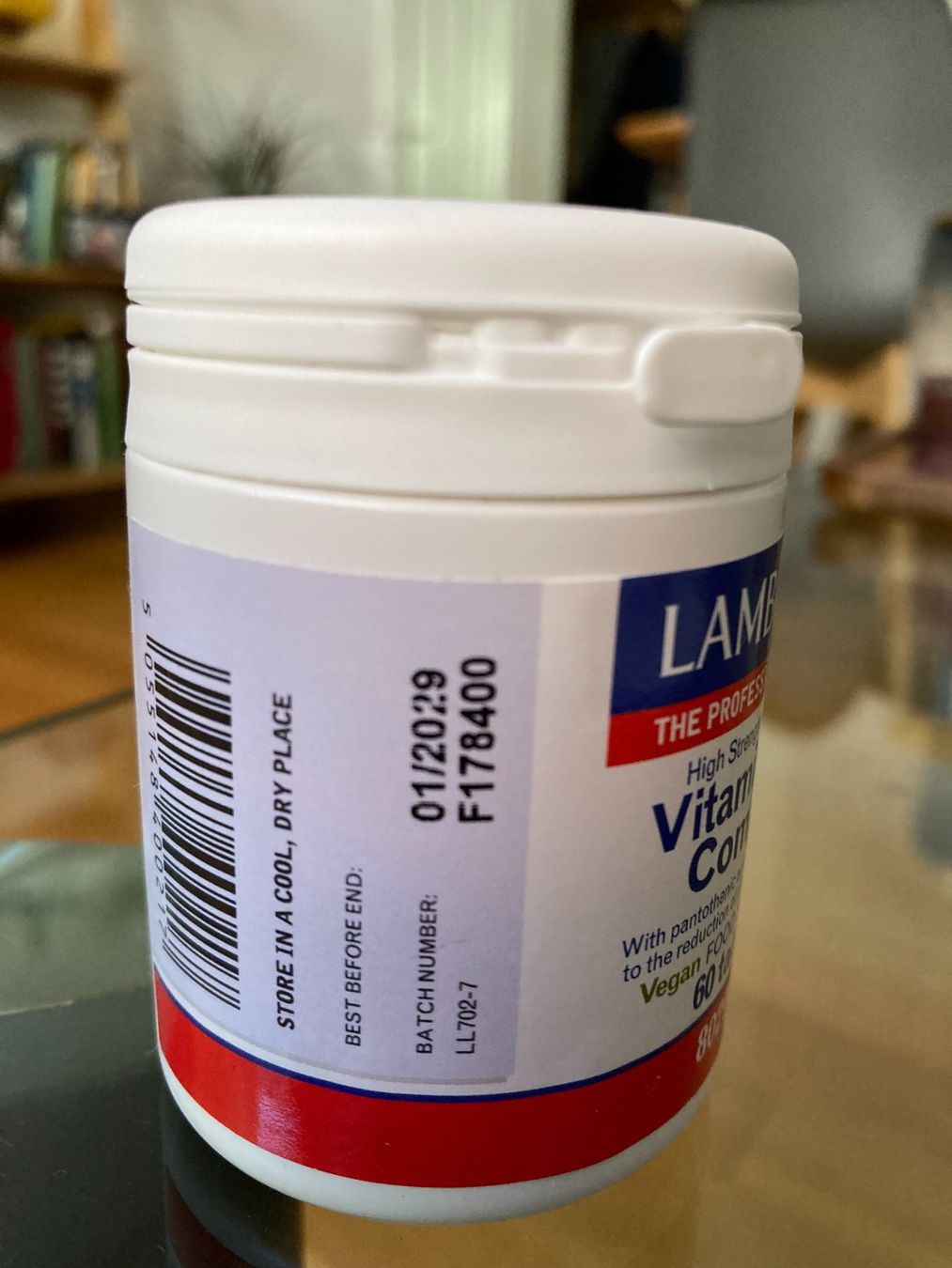 Cibi & Specialità: Lamberts Vitamin B-50 Complex 60 Tabletten neu – Nuovo e nell'imballaggio originale da Zürich venduto da toritorito 2