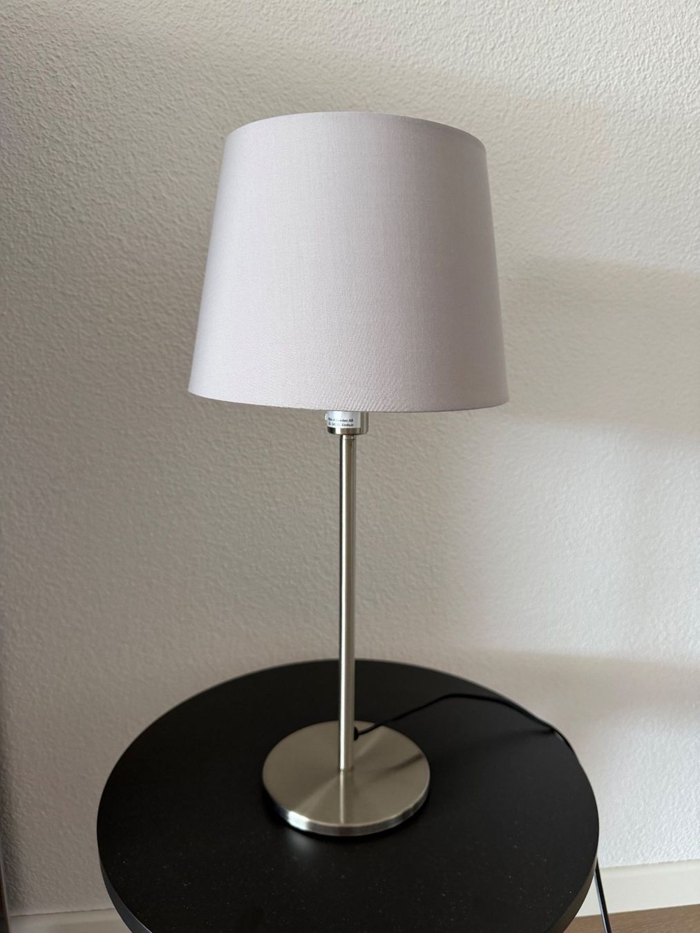 Ikea Lampade: 2 Lampen, Stoff grau, 50 cm – Usato da Zofingen venduto da momo4800 1