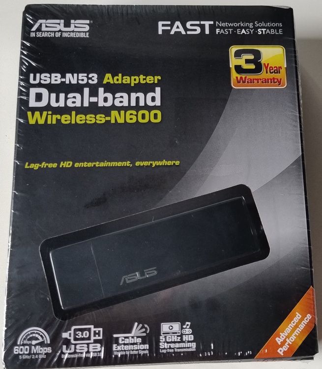 ASUS USB-N53 Wifi USB-Adapter (Neu und originalverpackt) in Jona für ...