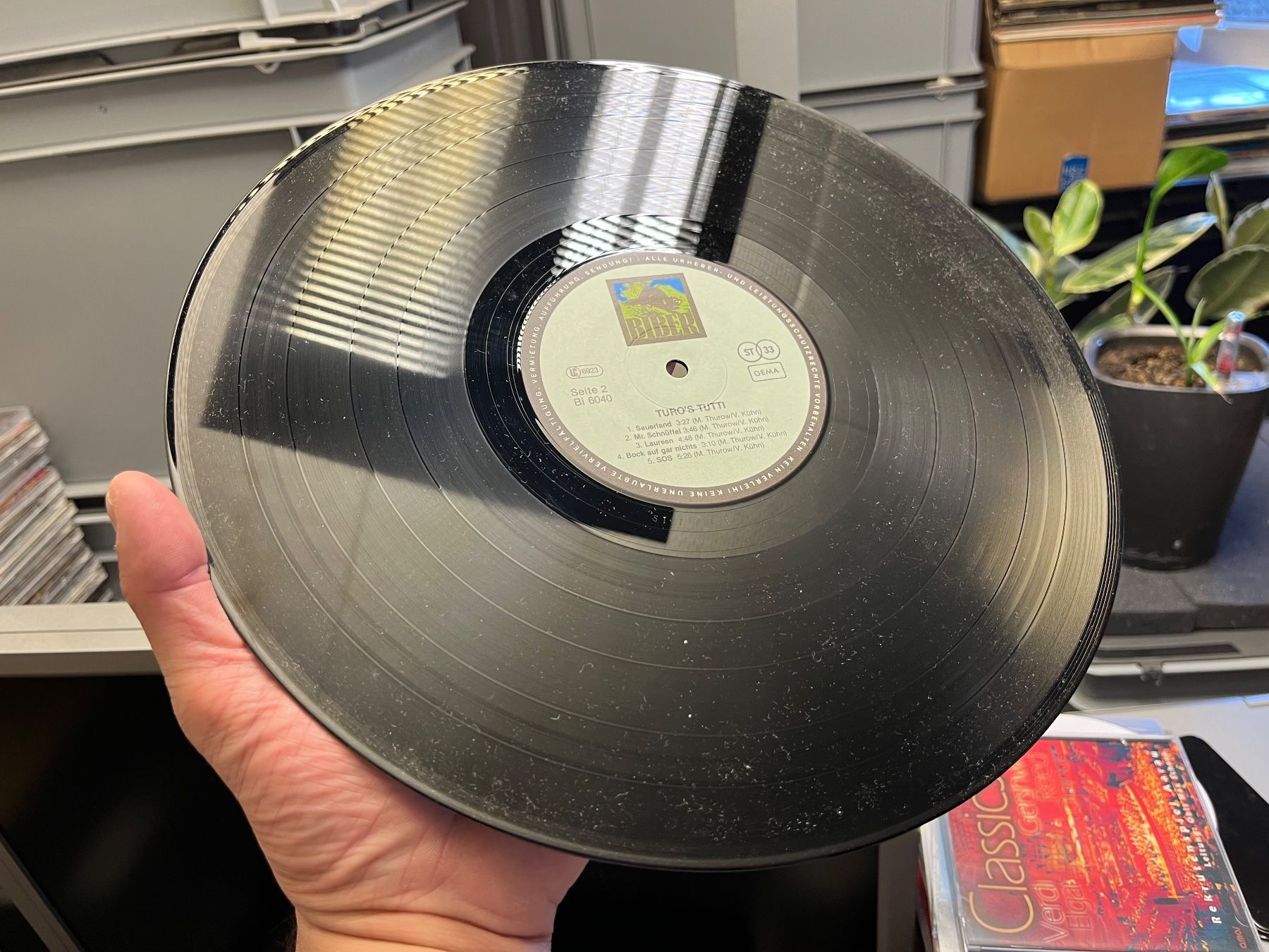 Dischi in vinile: Turo's Tutti - Halbzeit - XHJ12 – Usato da Küsnacht ZH venduto da Internetradio 5