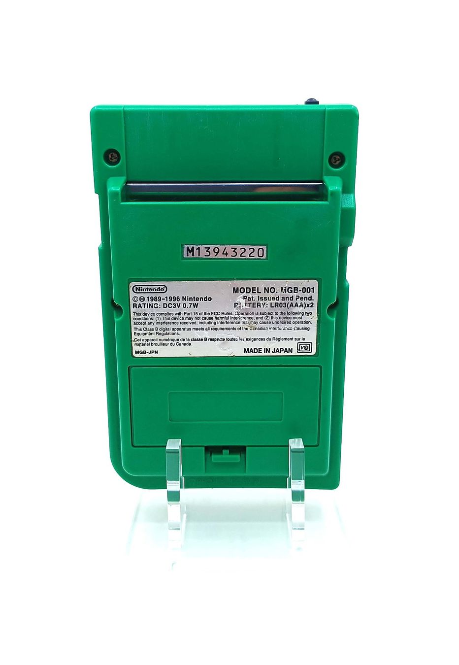 Nintendo Console: Game Boy Pocket (Green Edition) mit IPS-Display – Usato da Solothurn venduto da ArkaneFactory 4