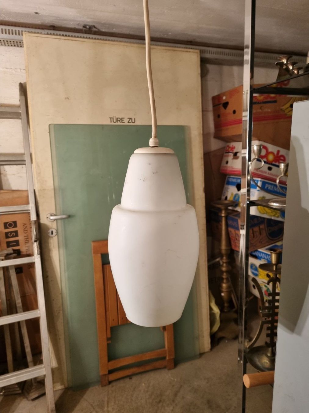 Lustres & lampes de plafonds: Pendelleuchte Deckenlampe 50er – D'occasion à Basel par Jcva 1