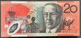 Australien 20 Dollar Note, Jahr 2002-2016
