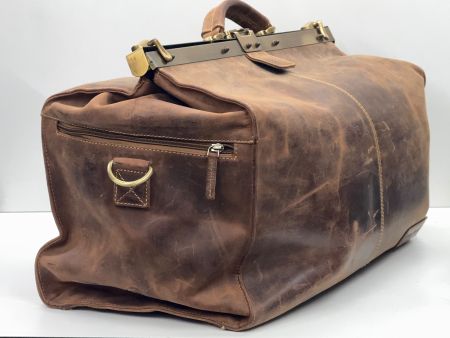 Greenburry Leder Reisetasche / Weekender  Gladstonetasche