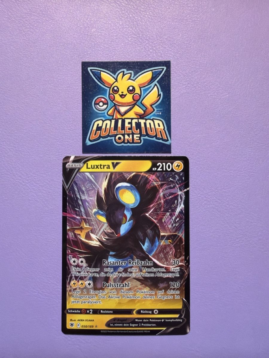 Pokémon Carte collezionabili: Pokemon Luxtra V 2022 Mega Artwork – Nuovo (secondo la descrizione) da Lommiswil venduto da CollectorOne