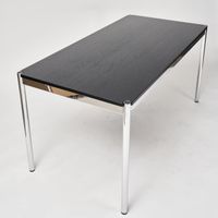 USM Haller Schreibtisch Bürotisch 200x100 Schwarz