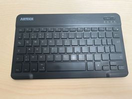 Arteck HB030B Portable Bluetooth Tastatur Ultra-Slim