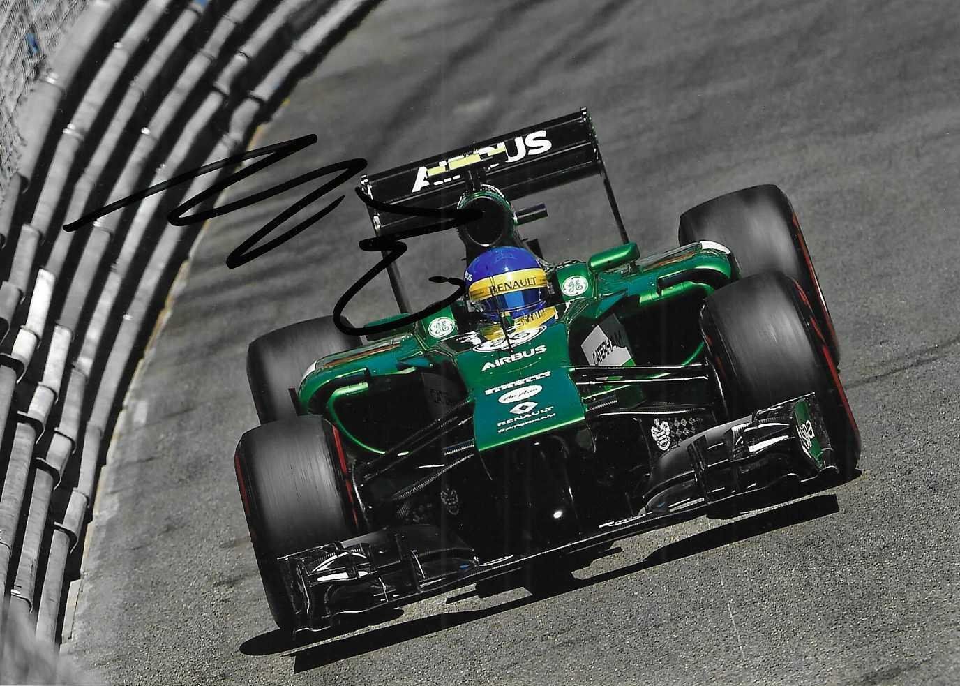 Autografi: Ericsson, Caterham 2014, original signiert! – Usato da Grünenmatt venduto da F1Racing-Switzerland