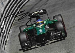 Ericsson, Caterham 2014, original signiert!