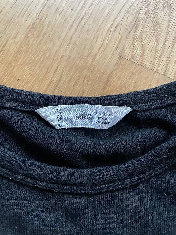 Mango T-shirt: Langarmshirts beige und schwarz Gr. M – Usato da Luzern venduto da bse_11x 3