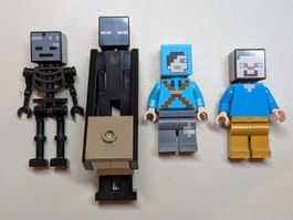 4 Stück Lego Minecraft Minifiguren [used]