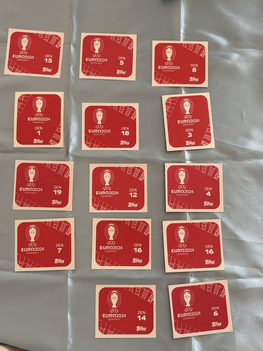 Topps Carte collezionabili: Dänemark Topps EM 2024 – Nuovo (secondo la descrizione) da Luzern venduto da jas_bd2h 1