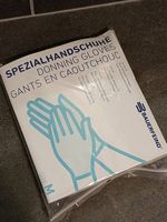 Spezialhandschuhe für Stützstrümpfe