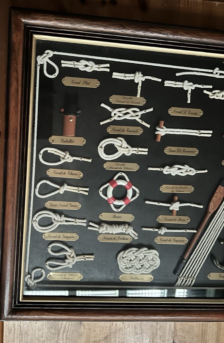 Poster & Bilder: Knotentafel Maritimes Bild Schiff Meer  – Gebraucht aus Sevelen von Ritiplampi 1