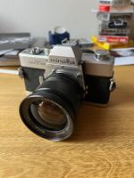 Minolta SR-T 101 & 28mm Objektiv neue Dichtungen & Filmtest