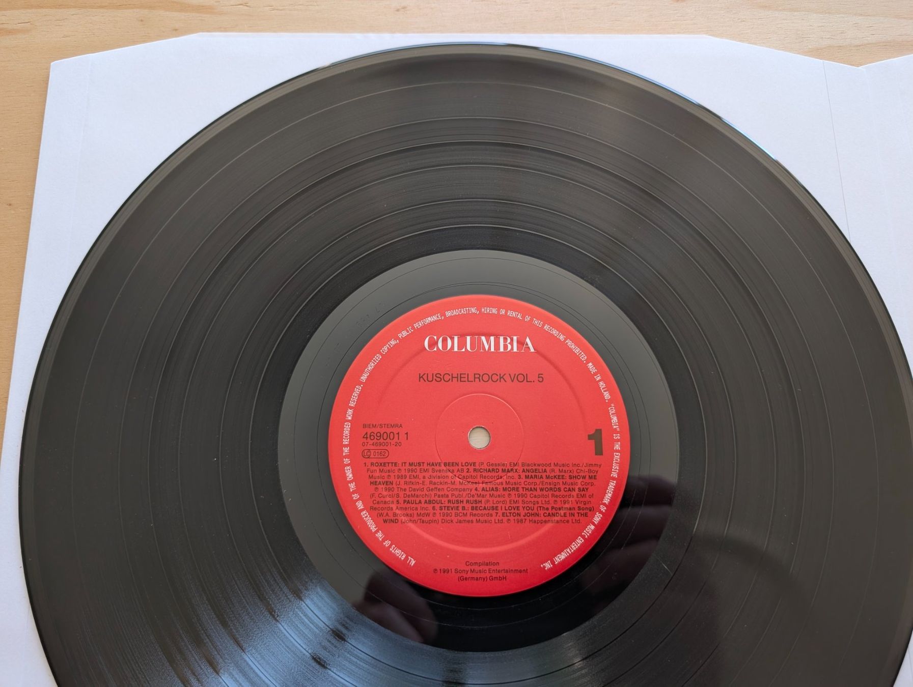 Dischi in vinile: Kuschelrock 5    D 91 – Usato da Ebikon venduto da kisuM 5